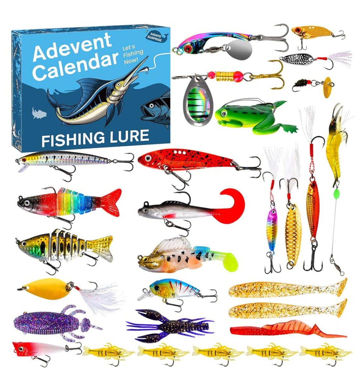 Fishing Advent Sky Blue™